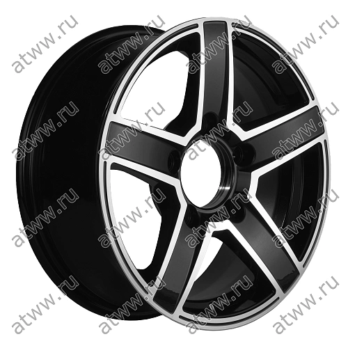 Диски литой Khomen 1614 6,5x16 5*139,7 Et:35 Dia:98,5 Black-FP Екатеринбург