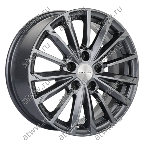 Диски литой Khomen 1611 6,5x16 5*112 Et:46 Dia:57,1 Gray Екатеринбург