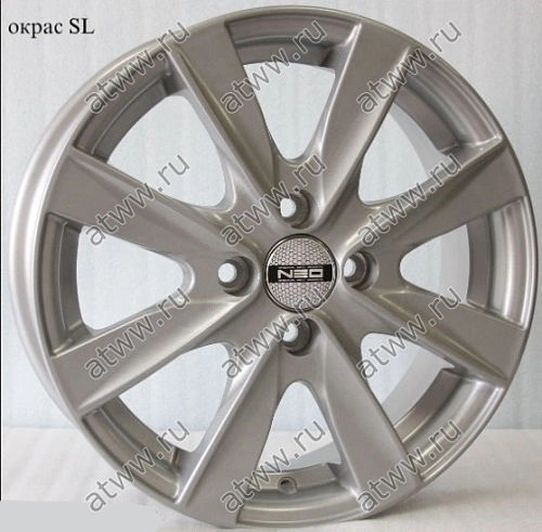 Диски литой NEO 524 5,5x15 4*100 Et:46 Dia:60,1 SL Екатеринбург