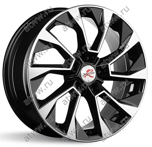 Диски литой X'trikeRST R079 8x19 5*114,3 Et:50 Dia:67,1 BK/FP Екатеринбург