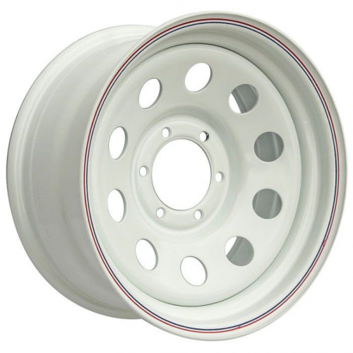 Off-Road-Wheels White 6x15 5*139,7 Et:0 Dia:110,1 белый