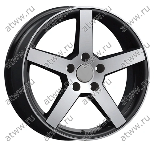 Диски литой RepliKey B261 7x17 4*100 Et:43 Dia:67,1 BK/FP Екатеринбург