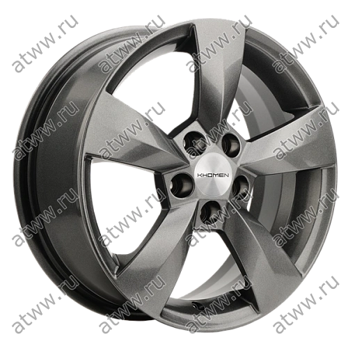 Диски литой Khomen 1504 6x15 5*100 Et:38 Dia:57,1 G-Silver Екатеринбург